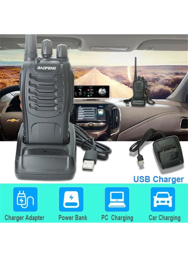 2 pieces High-Power 5W FM with 128 Channels, - Image 4